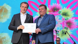 Грайворонский округ получил серебряную медаль фестиваля «Белгород в цвету»