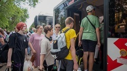 Ещё 315 юных белгородцев уехали в детские лагеря на Крымский полуостров 