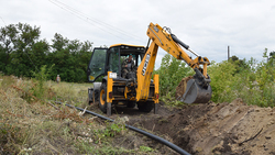 Строители проложили 7 км нового водопровода в селе Грайворонского округа