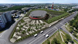 Строительство спортивной арены в Белгороде завершится к декабрю 2020 года