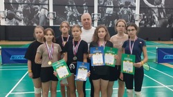 Грайворонцы вошли в состав призёров детско-юношеского чемпионата Черноземья по бадминтону