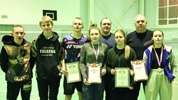 Грайворонцы стали призёрами открытого турнира по бадминтону