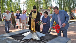 Грайворонцы возложили цветы к Мемориалу Славы 7 августа