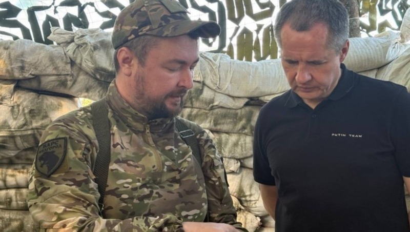 Вячеслав Гладков провёл осмотр позиций «БАРС-Белгород» в приграничье 
