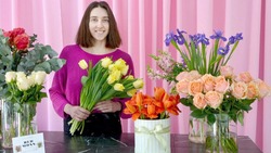 Жительница города Грайворона открыла цветочный магазин с помощью соцконтракта