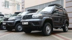 Вячеслав Гладков передал Грайворонскому округу три бронеавтомобиля