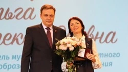Ольга Потоцкая пополнила плеяду заслуженных грайворонских учителей