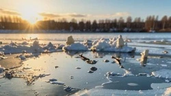 Власти Грайворонского округа предупредили жителей об опасности выхода на лёд