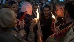 Многодетные мамы доставят Благодатный огонь в Белгородскую область