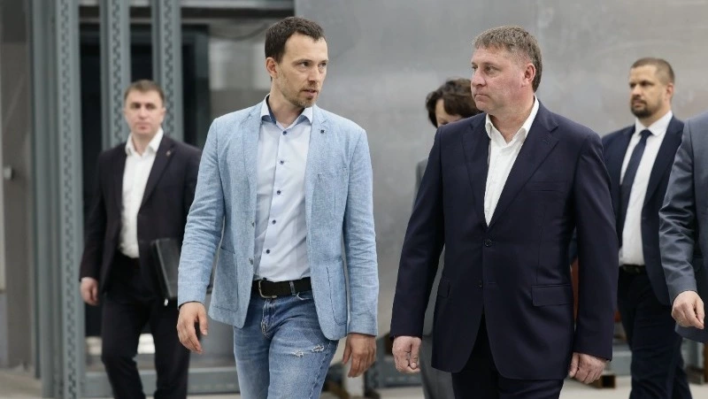 Александр Шуваев ознакомился с производством промпарка «Северный» в Белгородском округе