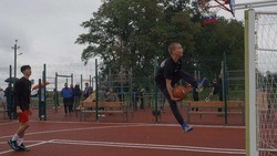 Две новых площадки с уличными тренажёрами появились в Грайворонском округе в 2022 году