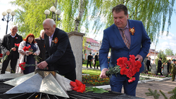 Грайворонцы почтили память погибших земляков на Мемориале Славы 9 Мая