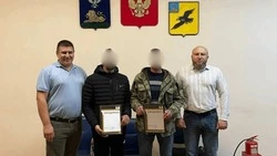 Грайворонские бойцы теробороны получили благодарности за защиту стратегических объектов