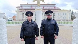 Грайворонские участковые потушили пожар после атаки дрона