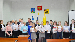 Юные грайворонцы впервые получили паспорта гражданина России