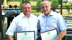 Глава региона вручил благодарственное письмо грайворонцу Александру Черкашину