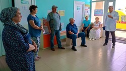 Грайворонские врачи провели приём жителей села Новостроевки