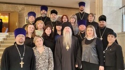 Делегация Грайворонского благочиния приняла участие в Рождественских чтениях в Москве