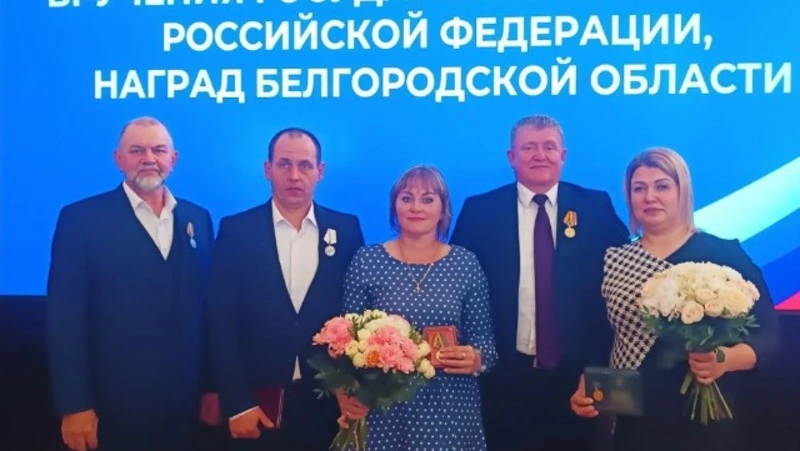 Пятеро грайворонцев получили государственные и региональные награды