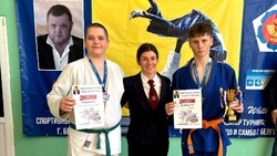 Грайворонские спортсмены вошли в число призёров региональных соревнований по дзюдо