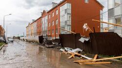 Ущерб от урагана в Северном Белгородского района составил предварительно 8 млн рублей