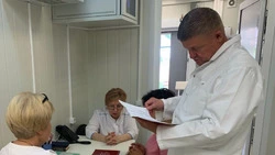 Грайворонские медики провели внеплановый выезд на территорию села Мокрая Орловка