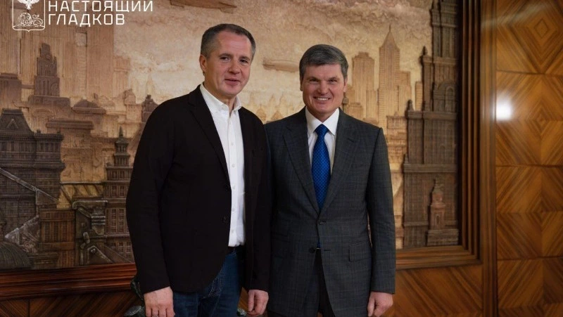 Вячеслав Гладков встретился с гендиректором Объединённой металлургической компании