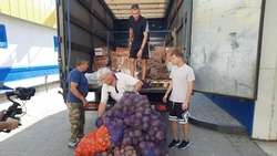 Белгородская область приняла шесть тонн гуманитарной помощи для военных от Ставропольского края 