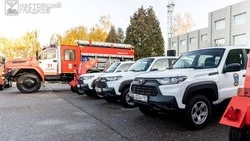 Вячеслав Гладков: белгородские пожарные получили 9 единиц новой техники