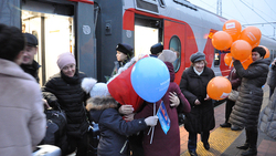 Состав с новыми вагонами сделал первый рейс из Москвы в Белгород