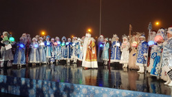 Грайворонцы приняли участие в церемонии открытия марафона новогодних праздников