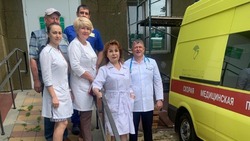 Грайворонская мобильная бригада медиков совершила очередной выезд в село Козинка
