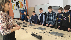Школьники побывали в белгородском технопарке «Кванториум»