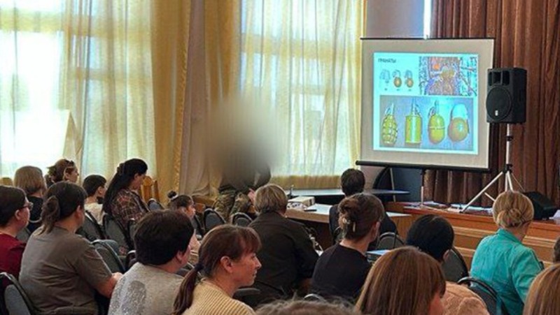Грайворонские дети познакомились с  алгоритмом действий при обнаружении взрывоопасных предметов