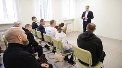 Вячеслав Гладков встретился с ветеранами СВО из Грайворонского округа