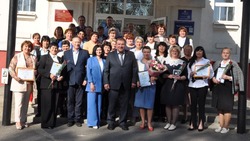 Грайворонцы поздравили учителей округа с профессиональным праздником