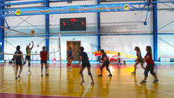 Грайворонцы провели турнир по волейболу среди мужских и женских команд
