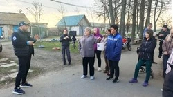 Глава Грайворонского округа встретился с жителями посёлка Чапаевский