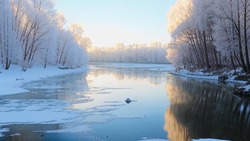Спасатели предупредили грайворонцев об опасности выхода на лёд