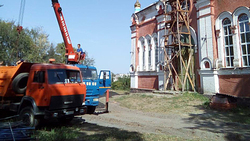 Реставрационные работы начались в Козинском православном храме
