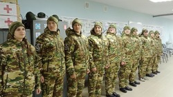 Грайворонские курсанты получили новую зимнюю форму
