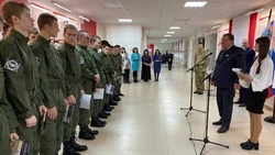 Курсанты Грайворонского центра «Воин» получили сертификаты о прохождении обучения
