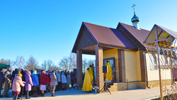 Епископ Губкинский и Грайворонский Софроний освятил новый храм в Дроновке
