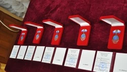 Пять многодетных мам Грайворонского округа получили почётный знак «Материнская слава»