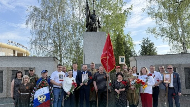 Грайворонцы отметили 81-ю годовщину Победы в Великой Отечественной войне