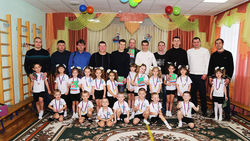 Детсадовцы провели спортивный праздник ко Дню защитника Отечества