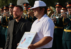Грайворонцы поддержали форум духовых оркестров «Первый салют Победы»