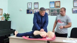Первое занятие по оказания доврачебной помощи прошло на базе Головчинского ЦКР 11 октября