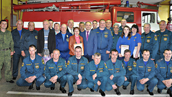 Власти наградили благодарственными письмами 15 пожарных округа