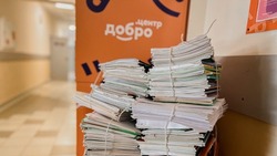Белгородцы собрали 62 тонны макулатуры в рамках акции «Чисто СВОИ»